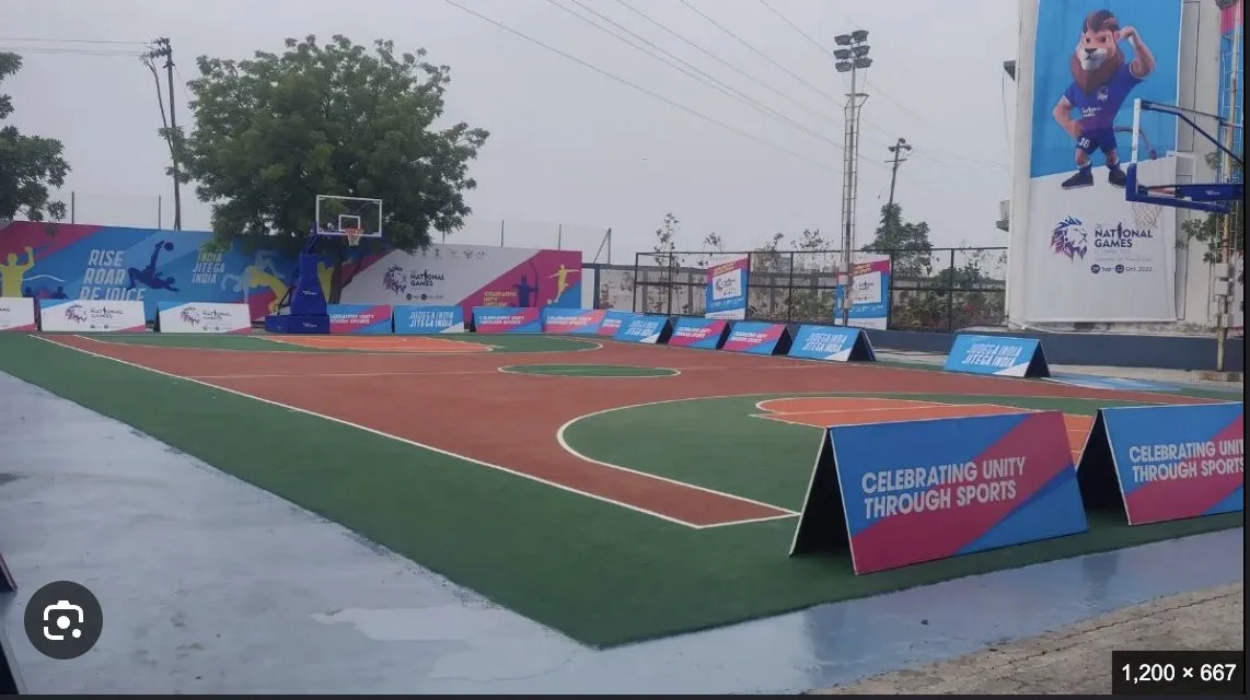 Indian National Games Basketball Court