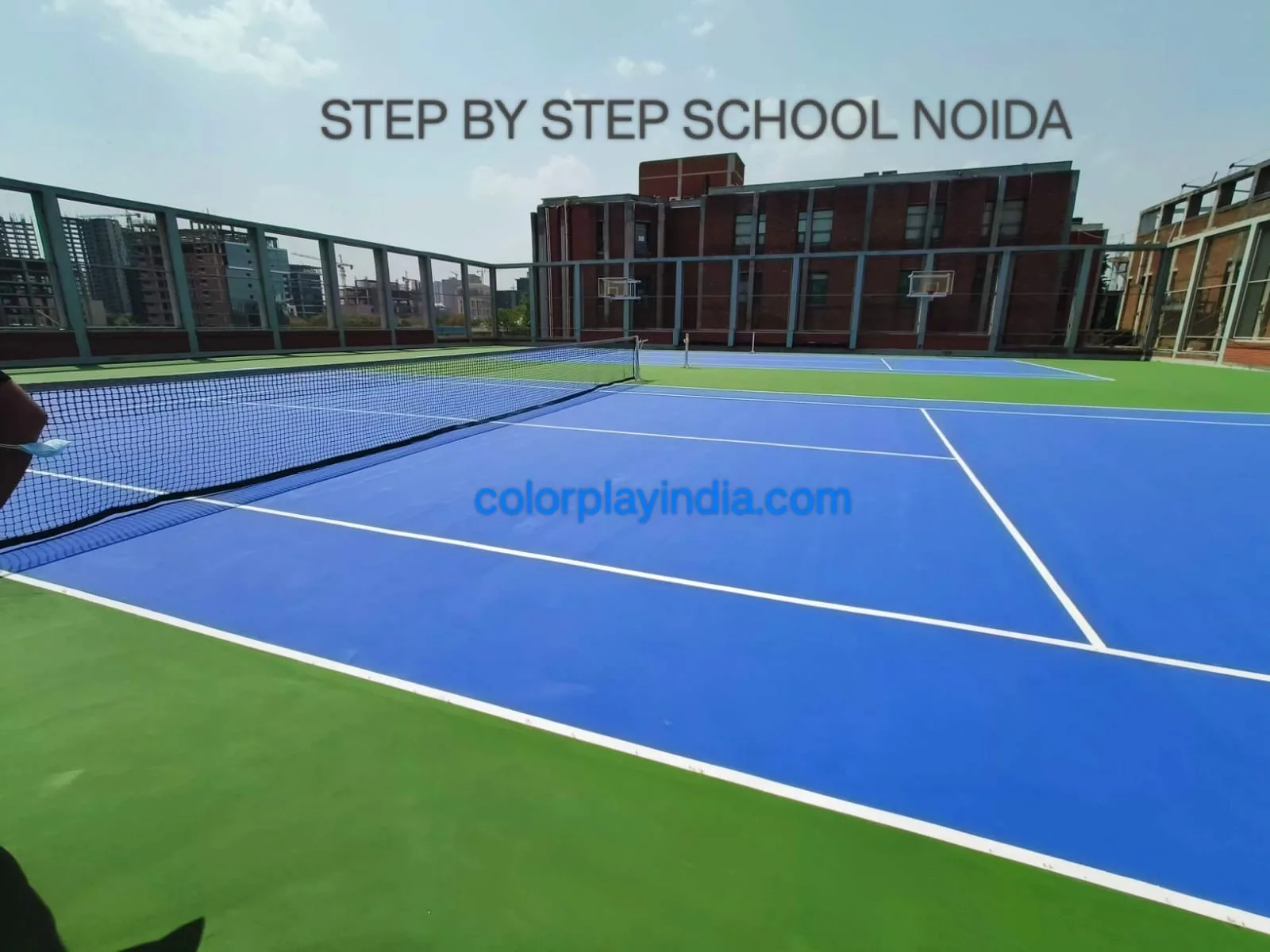 Step by Step School Noida Tennis Court
